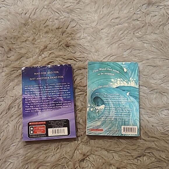 Scholastic one white dolphin and fozcraft the mage kids books - Picture 4 of 5